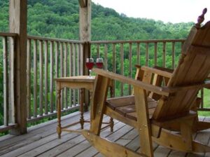 Viroqua guest cabins view